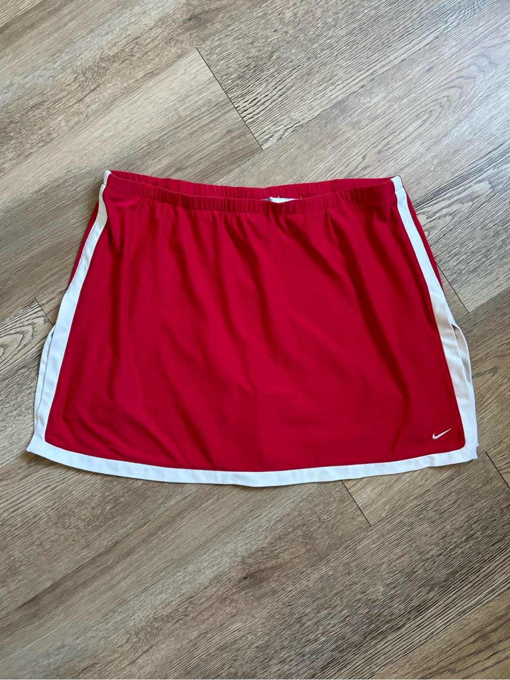 Nike Retro Red & White Tennis Skort